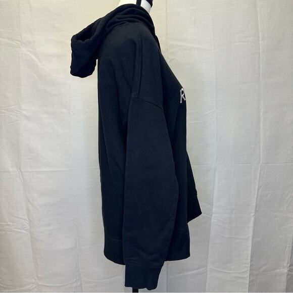 Reebok Black Logo Hoodie M - Picture 5 of 12